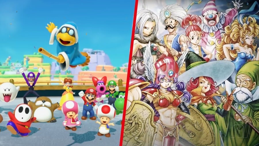 Mario Party Jamboree / Dragon Quest III HD-2D Remake